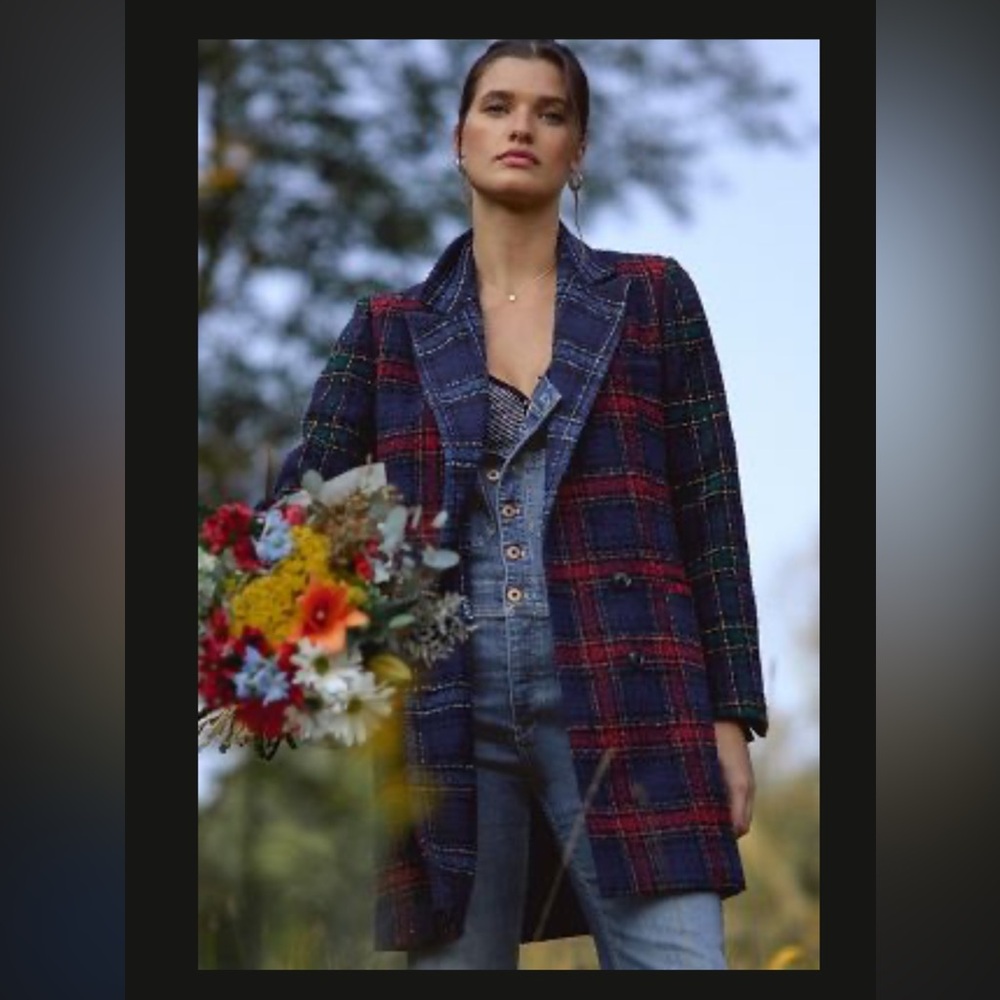 Like-new Anthro Coat